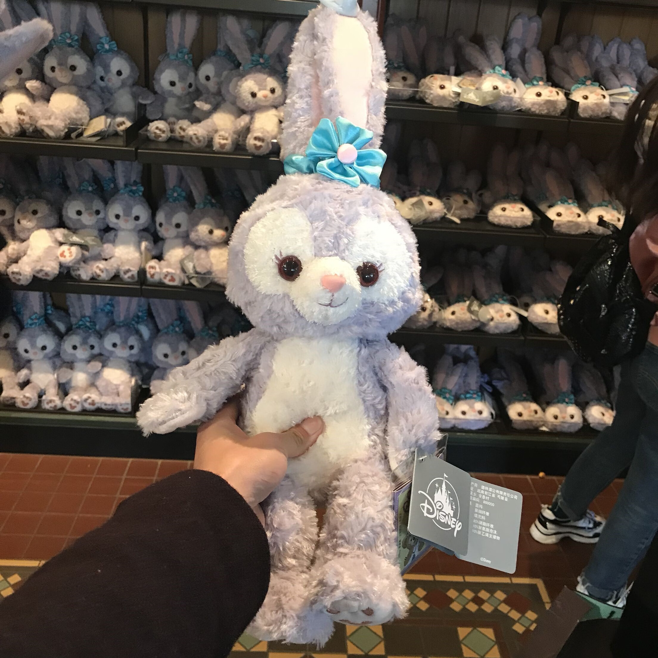 迪士尼星黛露公仔兔子毛绒玩具玩偶布娃娃抱枕闺蜜女朋友生日礼物