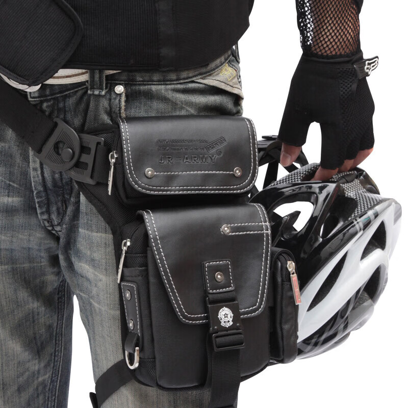 摩托车骑行腿包jr骑行包机车腿包腰包单肩斜挎包多功能户外男防水小