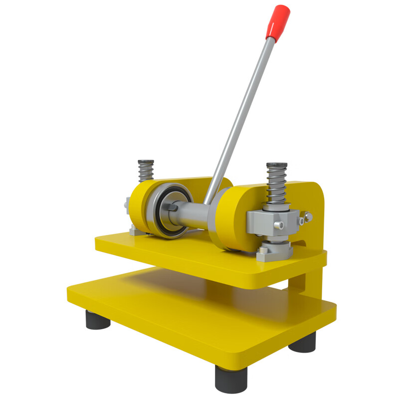 手动模切机取样小型压力机刀模下料机布料裁切皮革冲压机压模 黄色款