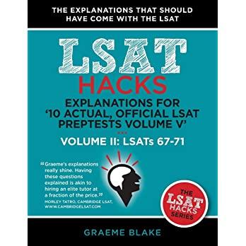 预订 explanations for 10 actual, official lsat preptests volume