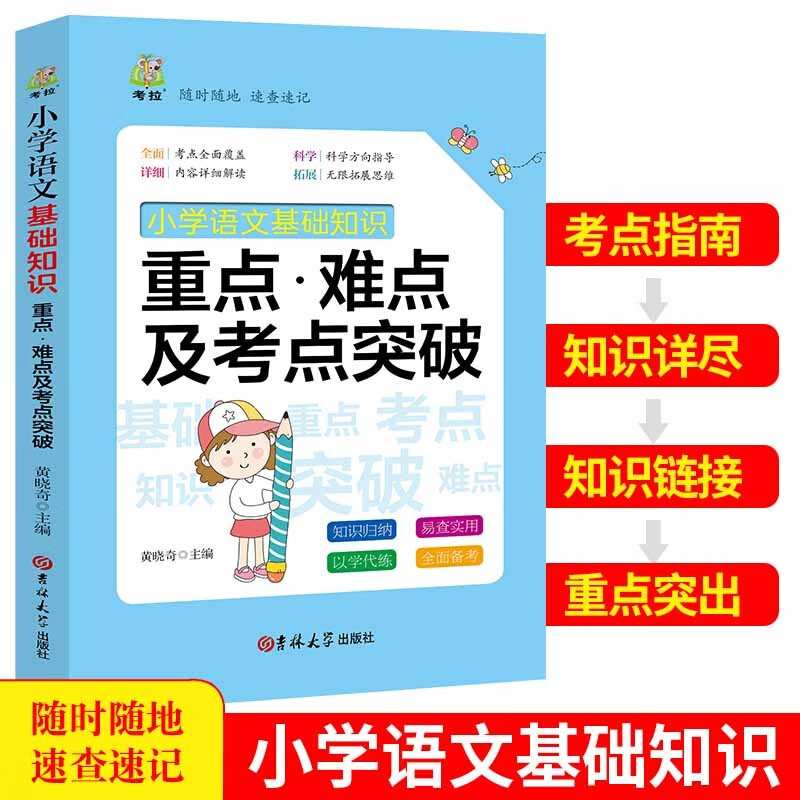 小学语文基础知识 重点·难点及考点突破 小升初总复习资料小升初辅导书