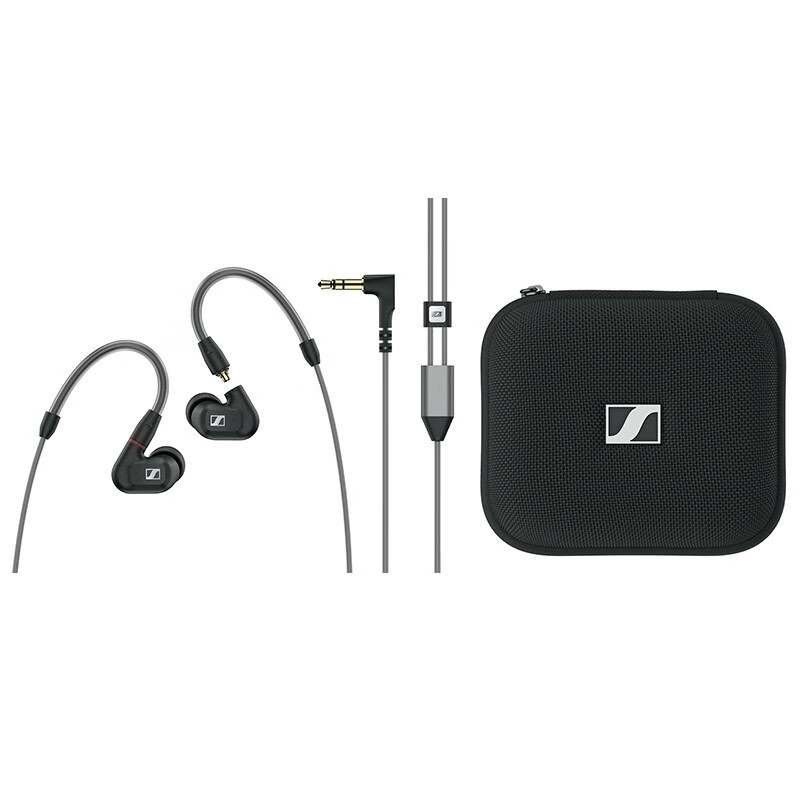 森海塞尔（Sennheiser） IE300高保真HiFi音乐耳机 有线耳挂入耳式耳机  黑色