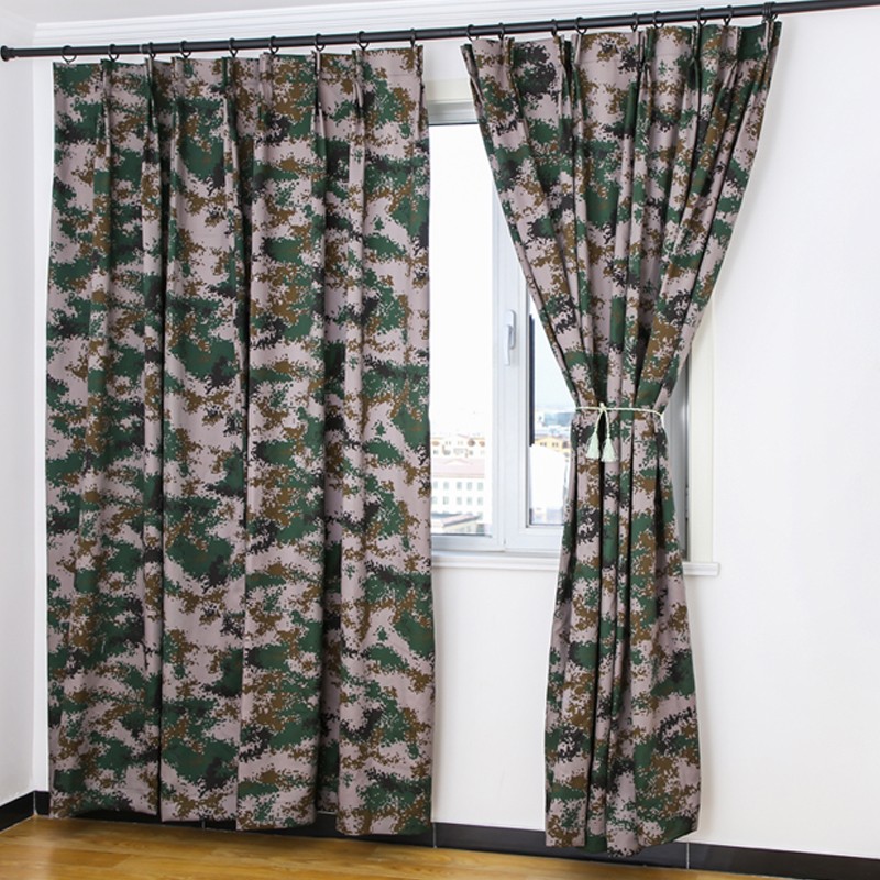 贝臻  迷彩窗帘 迷彩门帘 迷彩货架帘挡帘迷彩窗帘面料加工定做 1# 平