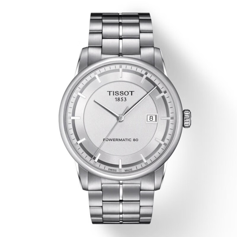 天梭(tissot)瑞士手表 豪致系列 时尚商务自动机械表男表t086.407.11.