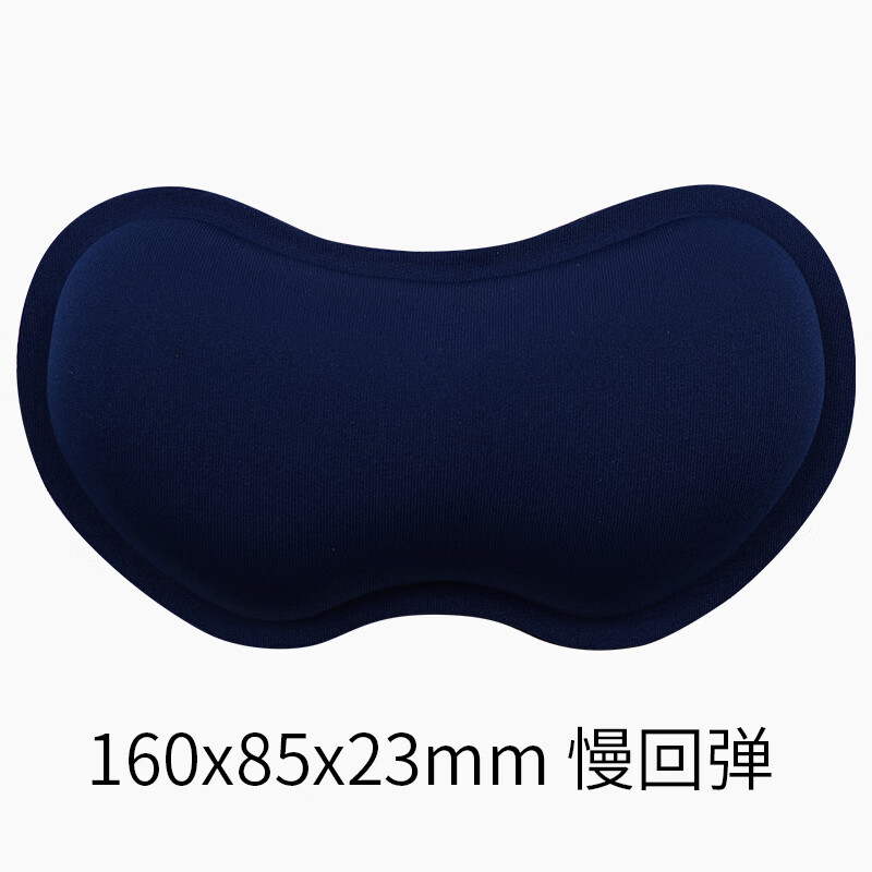 CAPERE (铠雷) 鼠标垫护腕慢回弹小号 鼠垫手托垫 电脑个性创意娱乐办公手腕垫 深蓝色H231