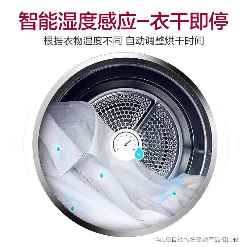 LG洗烘套装组合9KG原装进口热泵式烘干机可以并排放吗？