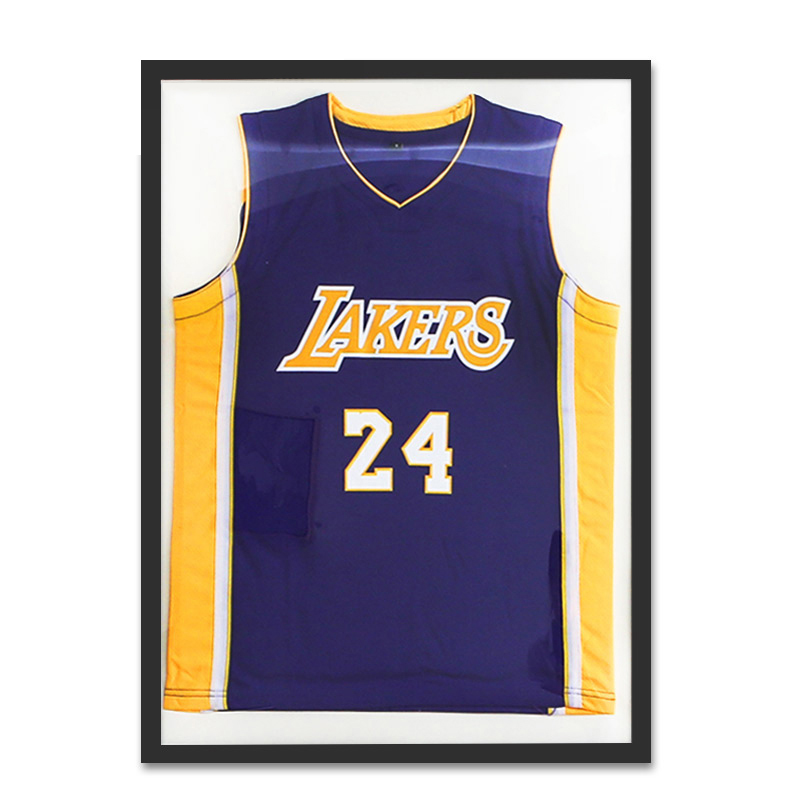 森淼 球衣相框装裱框足球蓝球网球纪念收藏展出运动员衣框定做画框