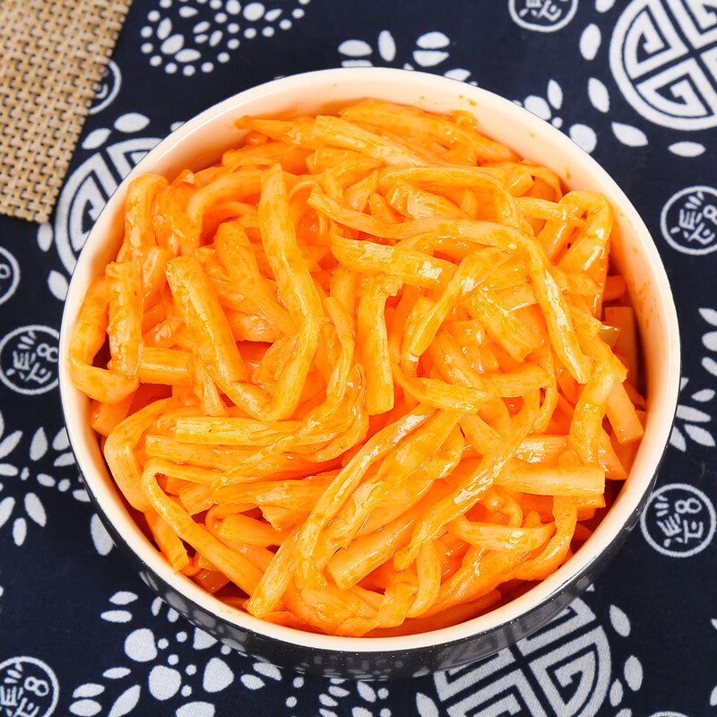 子杺家香辣脆竹笋500g农家香辣笋丝红油脆笋即食小菜凉菜腌酱菜咸下