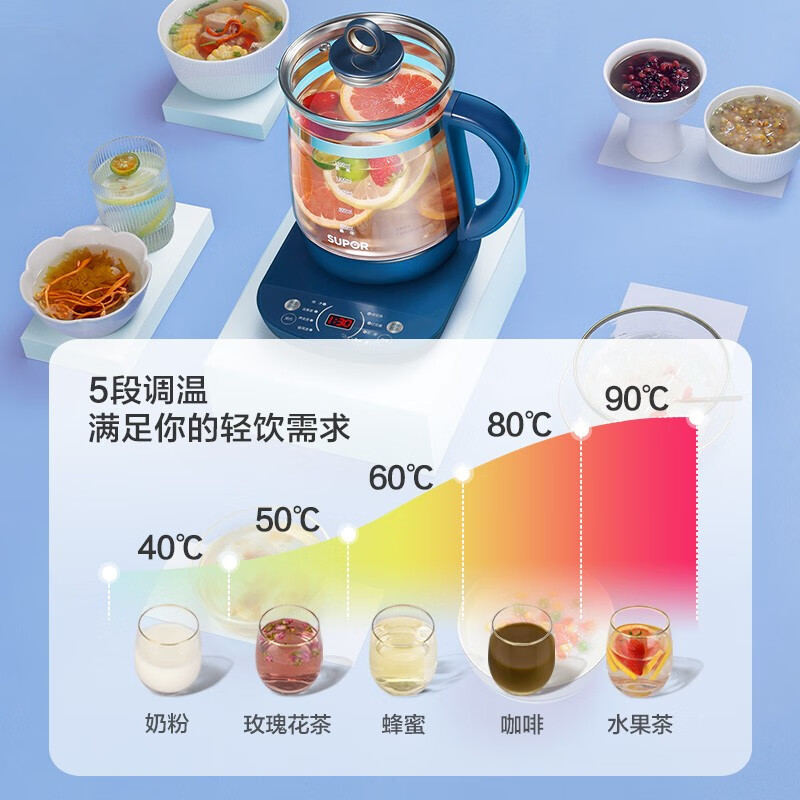 苏泊尔养生壶1.5L煮茶器花茶壶买个壶可以吗？