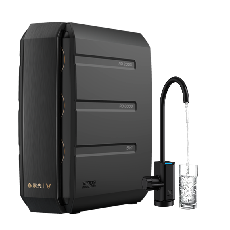 云米（VIOMI）super1000G净水器家用直饮机RO反渗透大通量净水机过滤器无桶纯水机以旧换新MR1023
