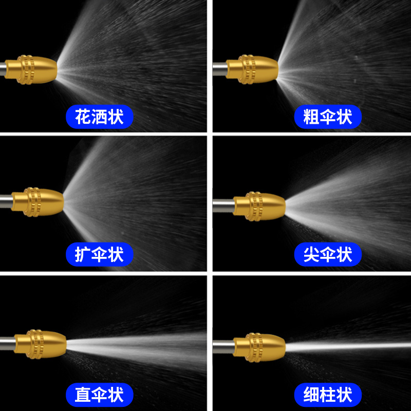 巨木 洗车水枪高压洗车神器伸缩水管软管家用喷头刷车花园浇花喷水枪 洗车水枪【注水后15米8件套】