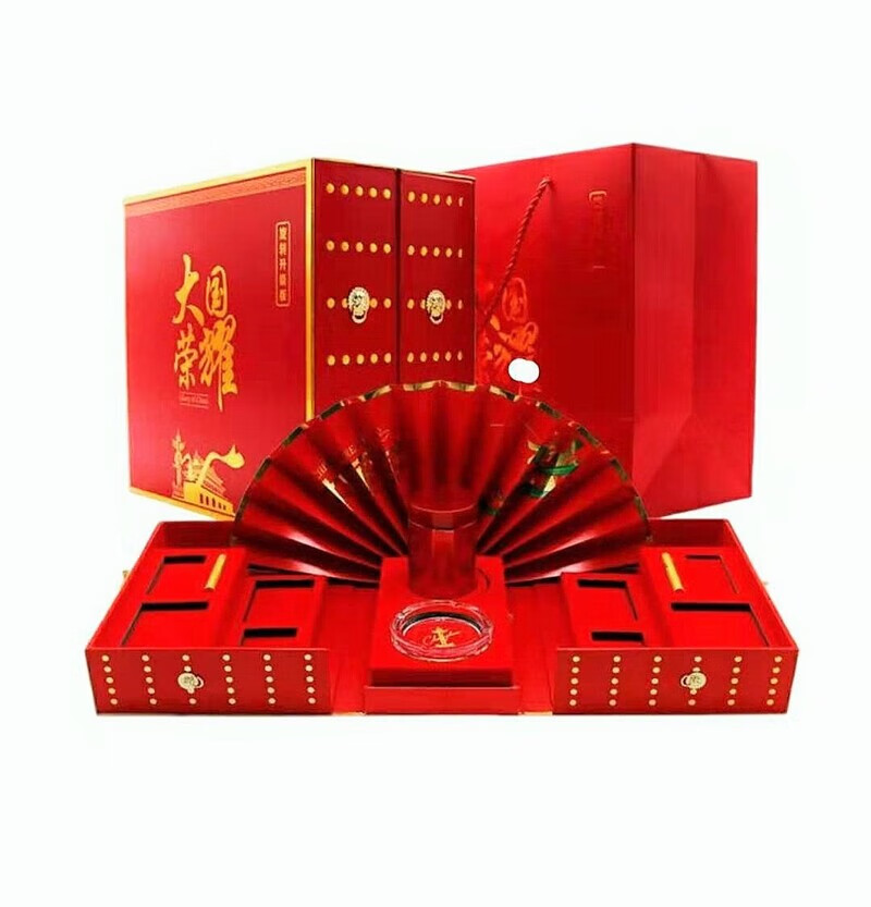 大国荣耀中华礼盒华子礼品盒南京礼盒中国风抖音礼盒 空盒不带配件 25