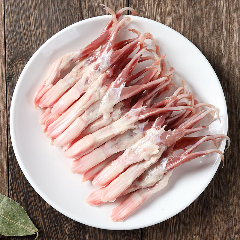 鲜物湾鸭舌大鸭舌鸭舌头生鸭舌1000g装约90个免处理无舌苔