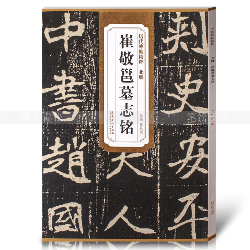 【现货速发】北魏崔敬邕墓志铭 历代碑帖 薛元明主编 魏碑毛笔书法字帖 安徽美术