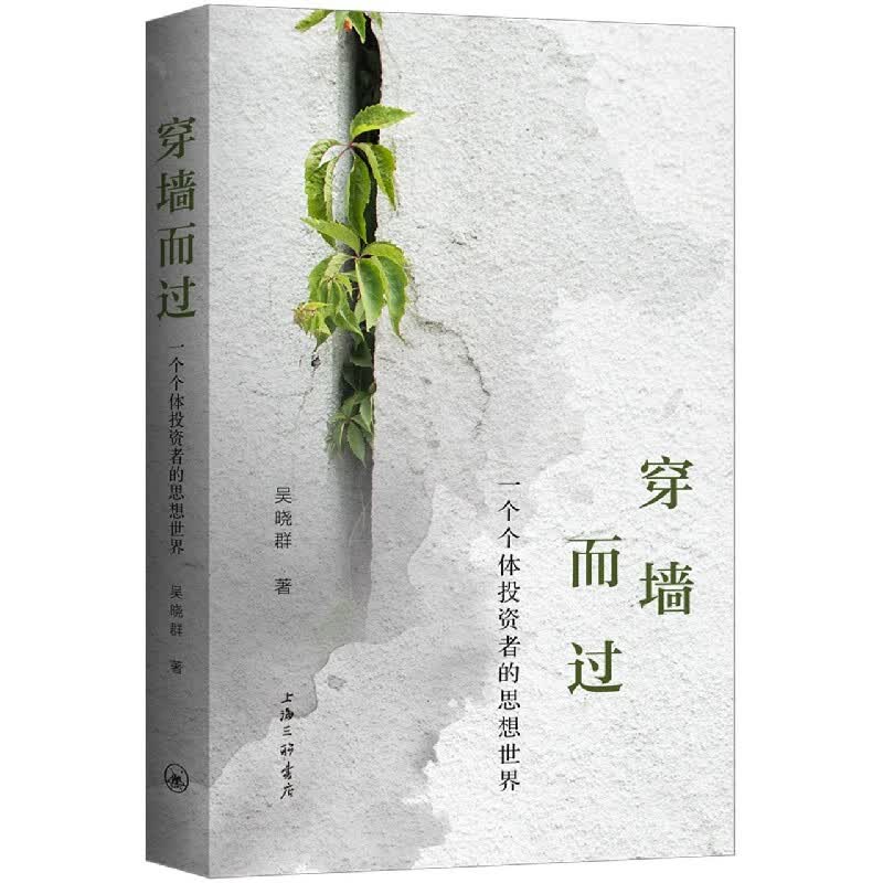穿墙而过(一个个体投资者的思想世界)