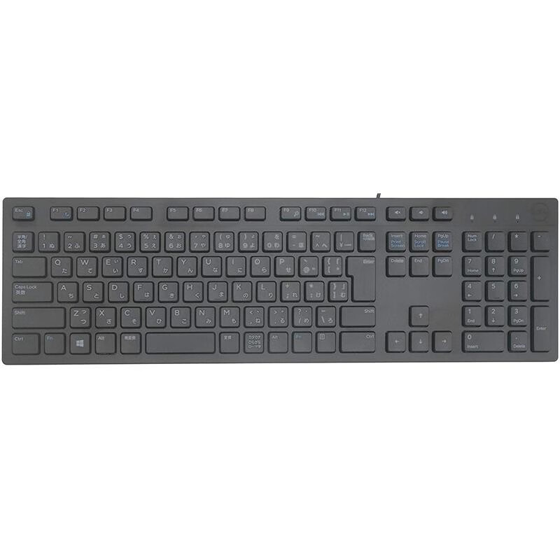 戴尔(dell)【日本直邮 日本发货】键盘有线键盘 高效舒适打字家庭或