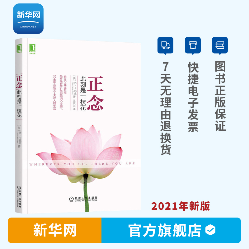卡巴金 心理学书籍阐明正念冥想精髓人生哲学通俗读物 正知正念正能量