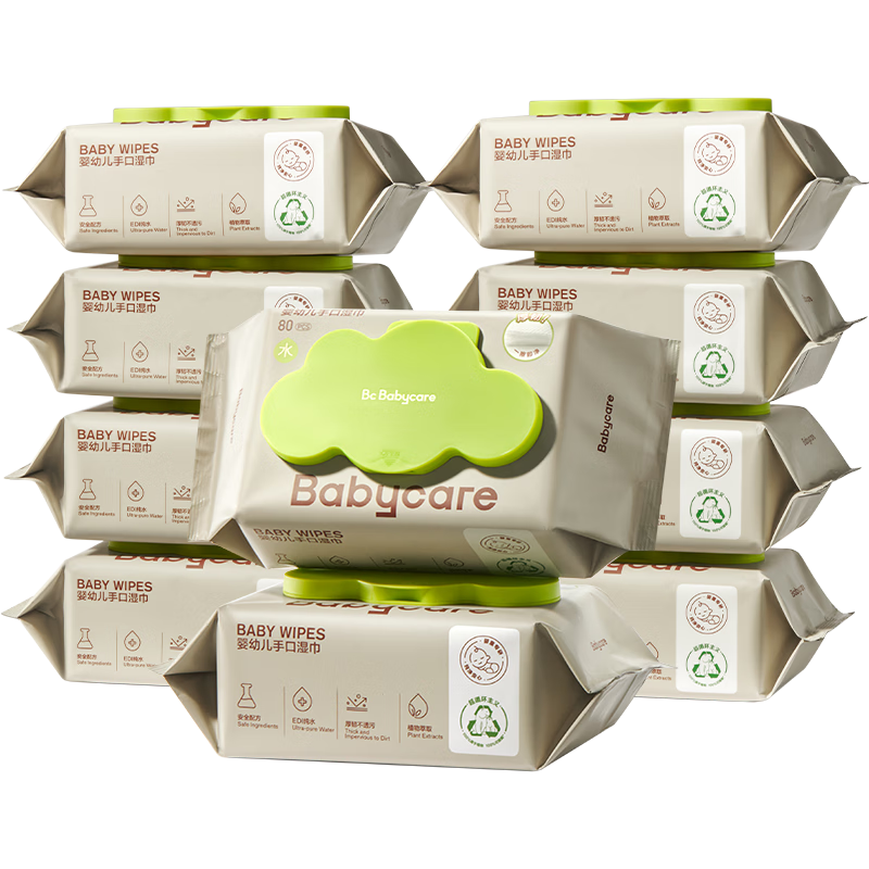 babycareӤ���ֿ�ʪ��������ʪֽ�������Ǵ��װ3150�̸�ʪ�� 80�� 10�� 59.9Ԫ