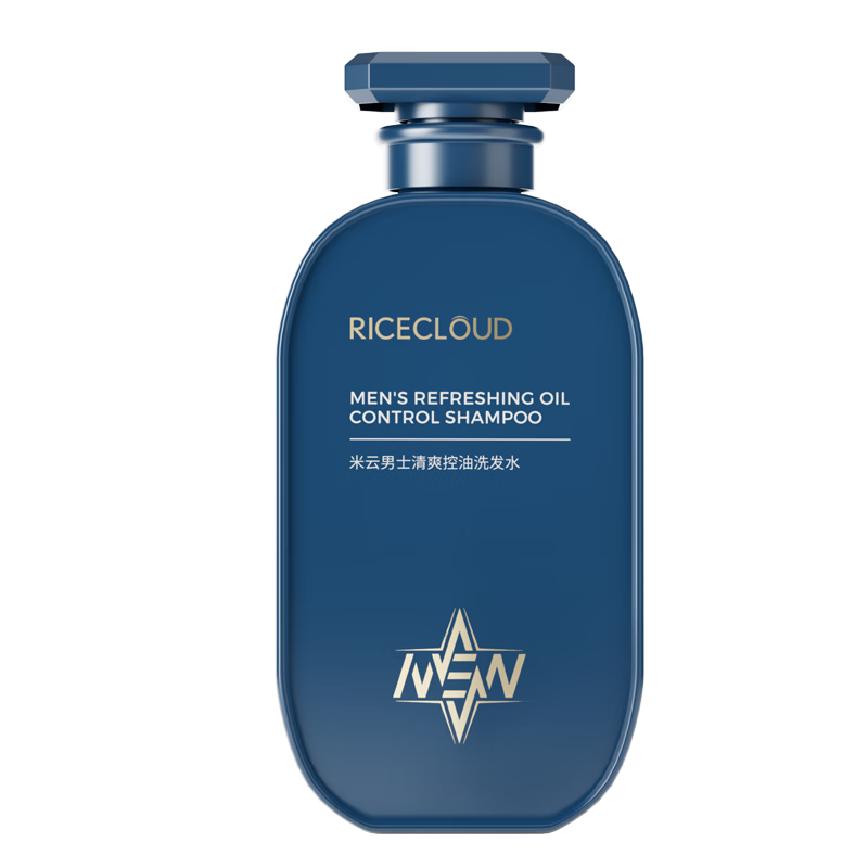 米云男士专用清爽控油洗发水不油腻蓬松头皮养护莹润亮泽屑 400ml 400
