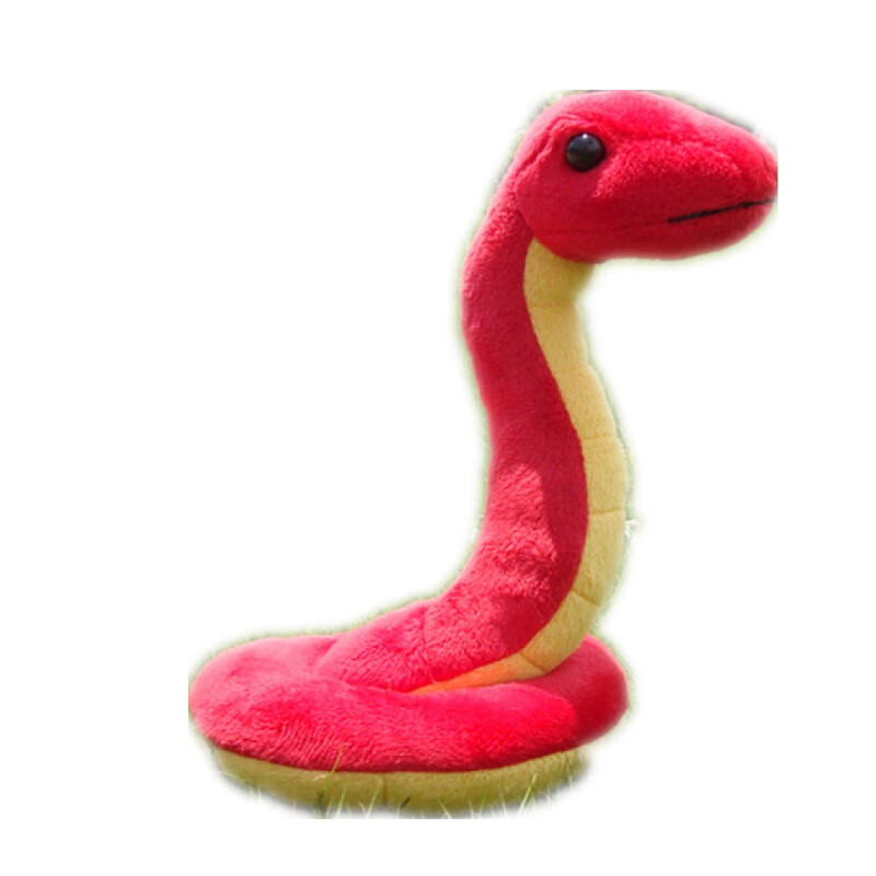 小青蛇小白蛇生肖蛇精品蛇毛绒玩具假蛇儿童生日礼物可爱公仔创意