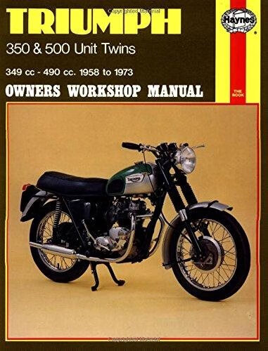 预订 Triumph 350 & 500 Unit Twins (58 - 73) Haynes Repair Manual