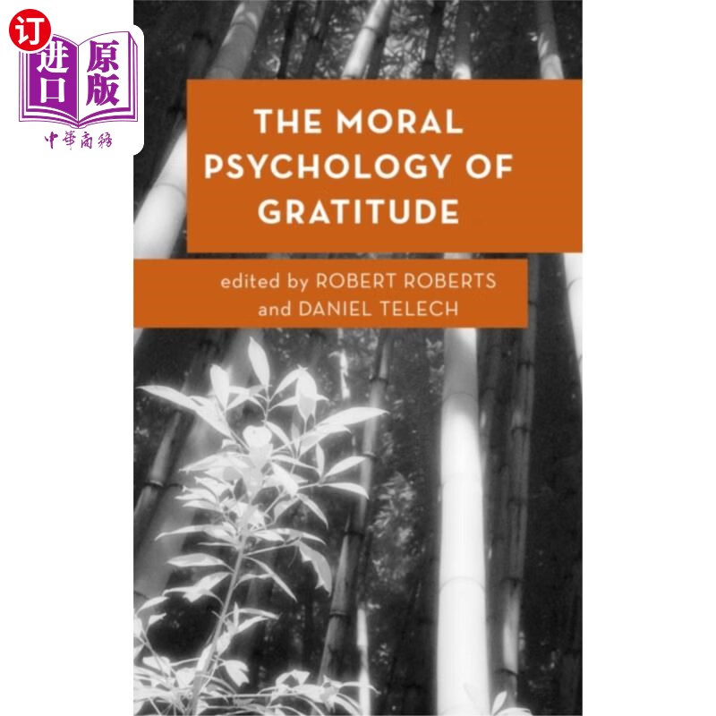 海外直订Moral Psychology of Gratitude 道德感恩心理学