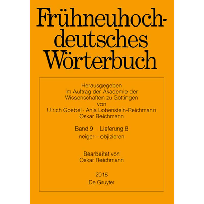【预订按需打印3周达】neiger - objizieren9783110515190
