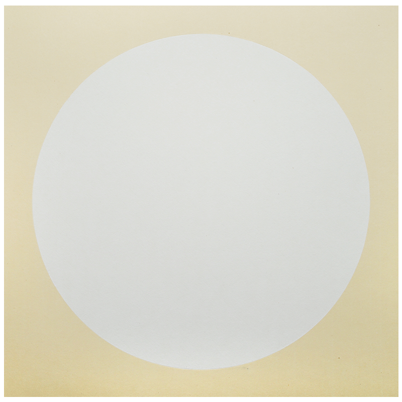 榮寶齋宣紙 卡紙 文房四寶國畫書法長方形扇面圓形方形工筆畫書法紙鏡片裝框硬作品紙宣紙卡紙 熟宣-外方內(nèi)圓-外麻(33x33)