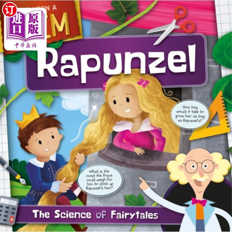 海外直订rapunzel 莴苣姑娘