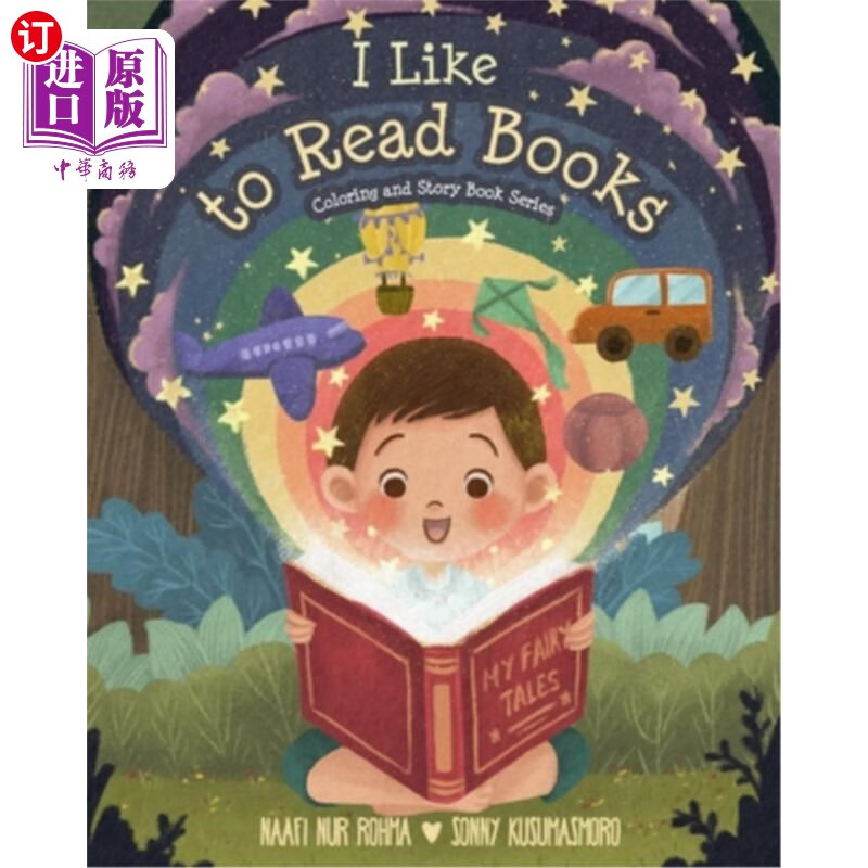 海外直订i like to read books.