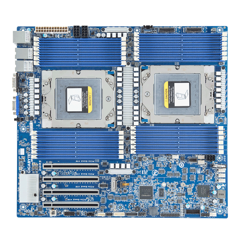 技嘉 MZ73-LM0 DDR5 AMD EPYC IPMI 双路服务器主板 技嘉 MZ73-LM0