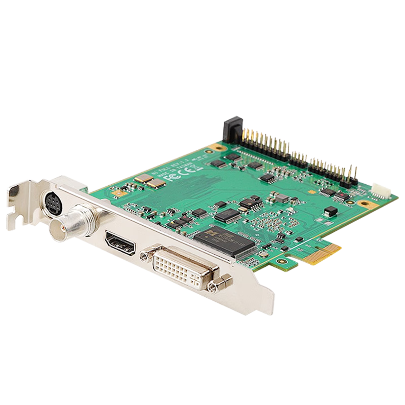 天创恒达TC-700N1采集卡pcie HDMI SDI DVI S端子高清10bit 视频采集卡