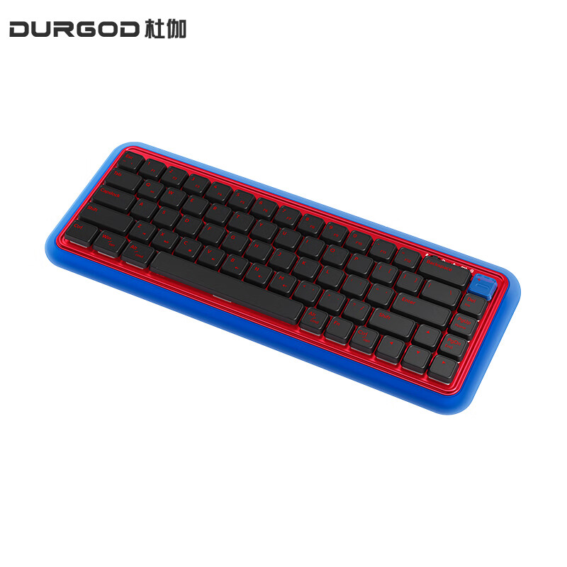 DURGOD杜伽S230正青春气垫泡泡机械键盘矮轴67键办公无线蓝牙双模男女生高颜值生日礼物 正青春-多巴胺无光