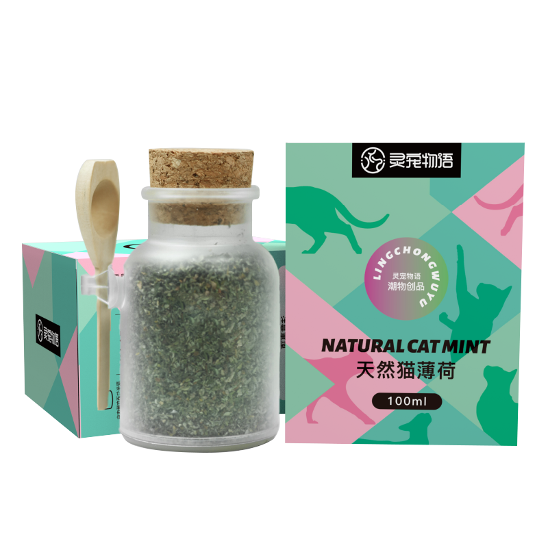 灵宠物语猫薄荷粉，天然健康，让猫咪口腔自然清洁|怎么查一款猫零食历史价格