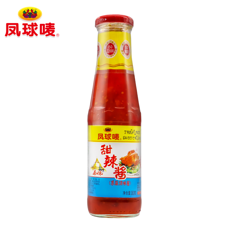 凤球唛甜辣酱 泰国鸡酱 泰式风味辣椒酱 360g*1瓶