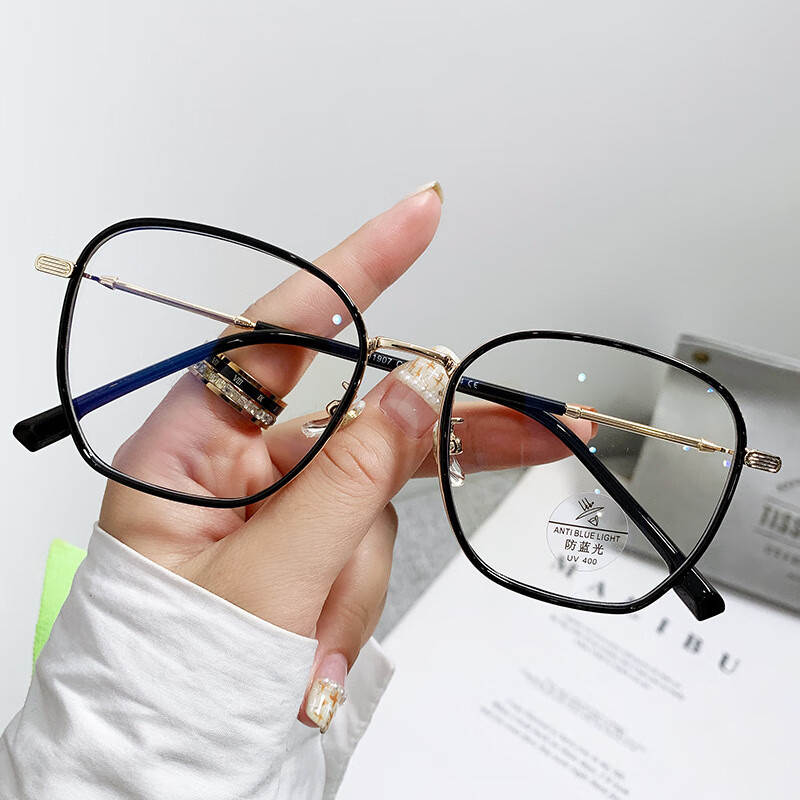 Jesmoor����Ů�����������С���泱Բ����������۾��� �ڽ�� ����+1.61����������澵Ƭ 79Ԫ