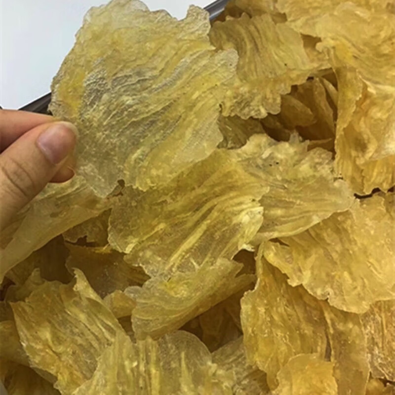 野生小斗湖魚膠花膠干貨氣血膠原蛋白花膠魚鰾海鮮干貨 半斤