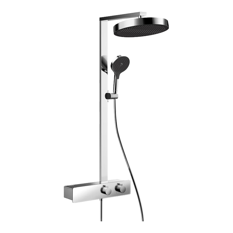 ���ڲ������շ���ԡ������װ���ð�ɫ������˹ȫ����ѹ�๦����ͷ��ԡ��ƽ��F3 ���� | ��ͭˮ·+����+��������