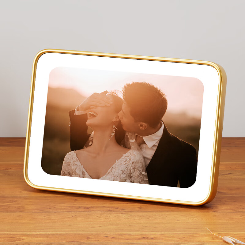 馥兰缇(fulanti)水晶相框照片摆台定制做成相册洗相片婚纱照打印冲印