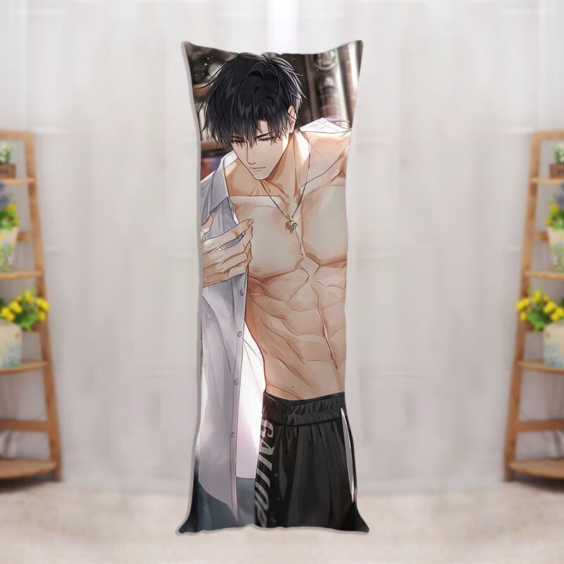 美克杰光与夜之恋等身抱枕查理苏齐司礼周边腹肌美男床上长枕头靠枕