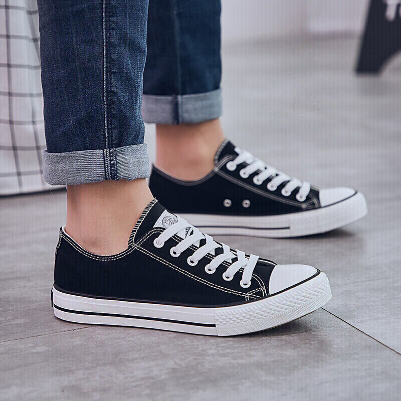 回力 warrior 帆布鞋男女鞋低帮经典情侣潮流休闲小白鞋女板鞋子男