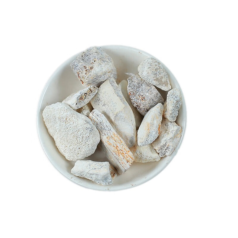 北京同仁堂五花龙骨500g中草药材龙骨龙齿 煅龙骨生龙骨恐龙矿石500克