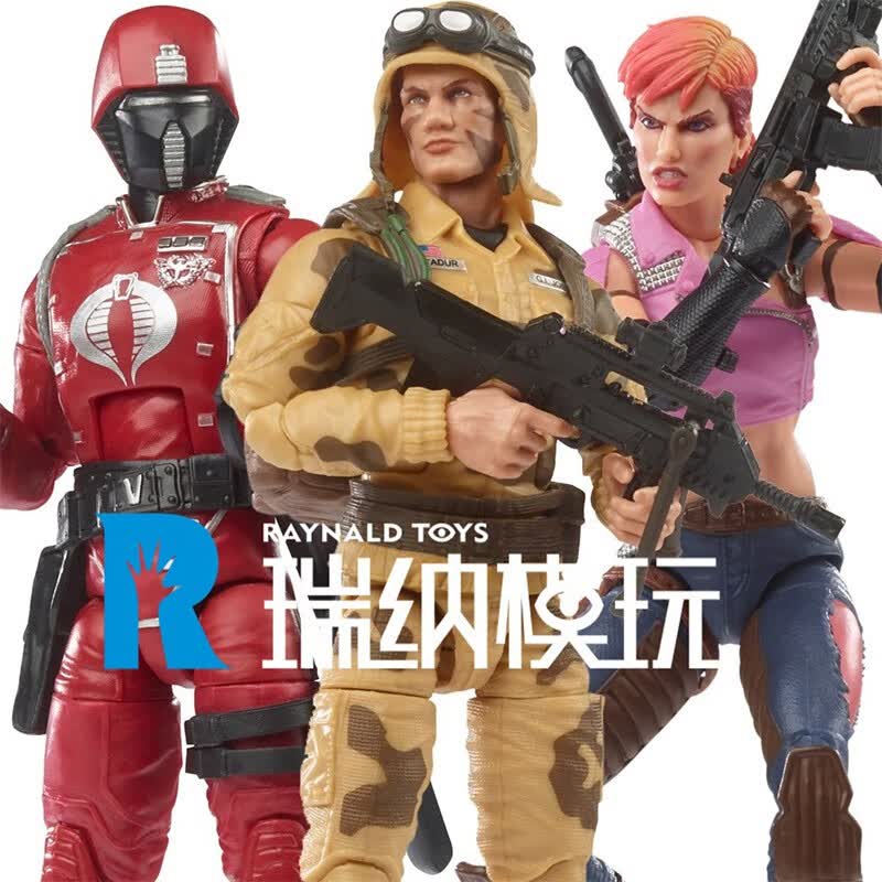 匠盟现货hai之宝 gijoe特种部队 红装卫队 达斯提 扎坦娜 6寸可动人偶