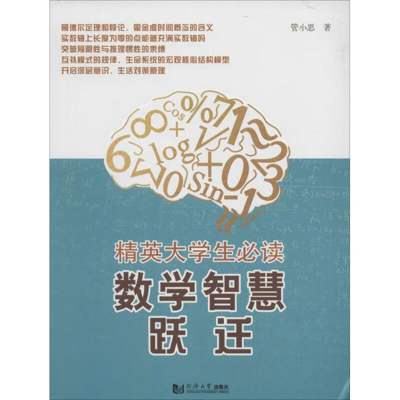 数学智慧跃迁 管小思 作 陈佳蔚 编者 书籍