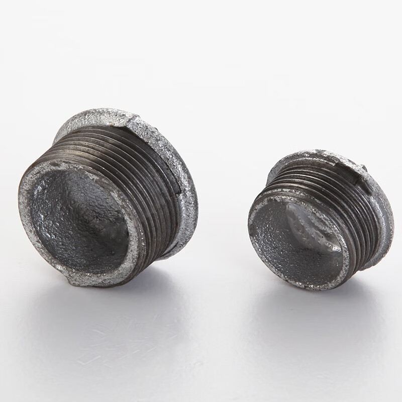 东誉达dyd 镀锌玛钢堵头铸铁管件水管塞头 外螺纹丝口dn15(定制)