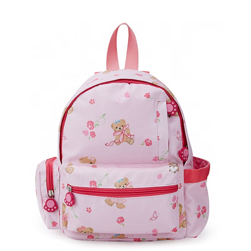 外交官（Diplomat） 时尚可爱 儿童休闲双肩背包TT-1704 粉色