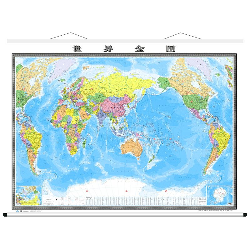 【卷轴2022地图挂图 政区版3米X2.