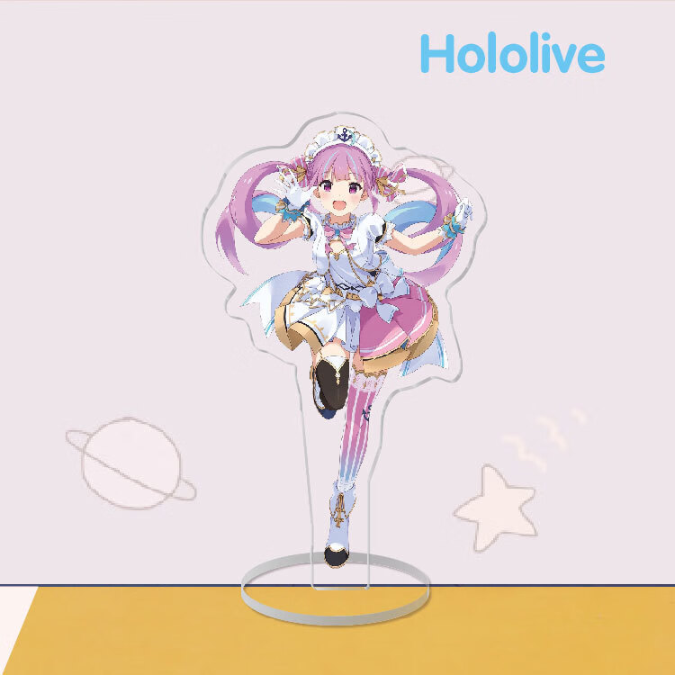妙普乐vtuber周边hololive凑阿库娅aqua夏色祭亚克力立牌 凑阿库娅 高
