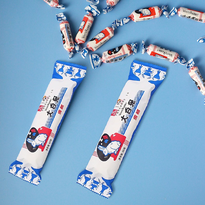 【20支】光明大白兔冰淇淋新品牛轧糖冰激凌雪糕冷饮20支*65g冷饮批发