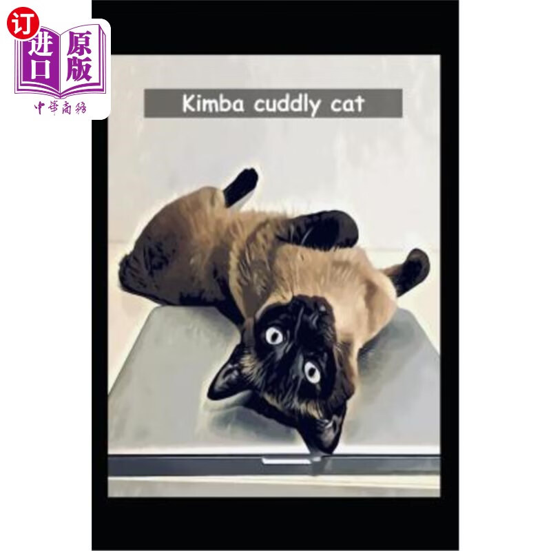 海外直订kimba cuddly cat: a bedtime story 金巴可爱的猫:睡前故事